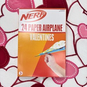NEW Nerf Paper Airplanes Valentines Day Valentines